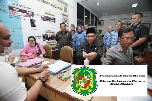 Plt Wali Kota Tinjau Penggunaan Hand Sanitizer